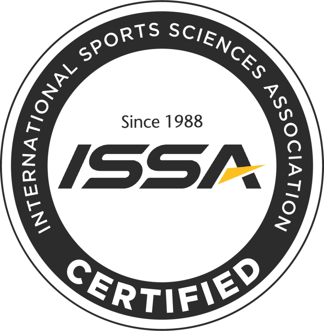 ISSA Certified Personal Trainer badge